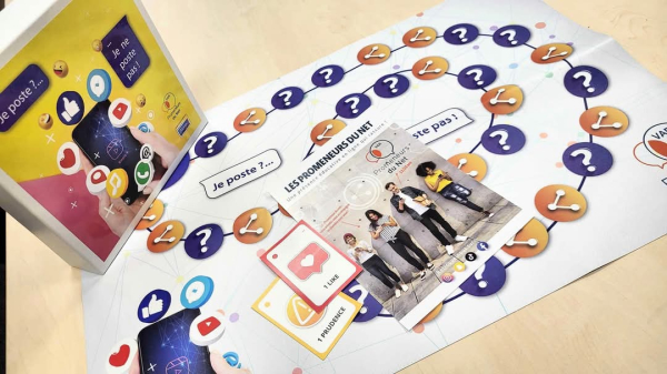 Jeu de prévention « Réseaux sociaux » créés par des jeunes pour des jeunes
