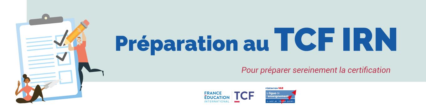Préparation au Test TCF IRN à Toulon