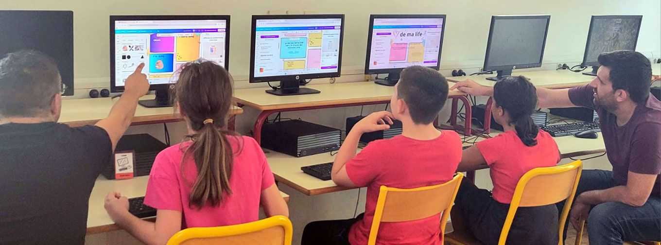 club informatique des ados mené par le tiers lieu alternativ un service de la fol83 dans le cadre de cités éducatives de toulon